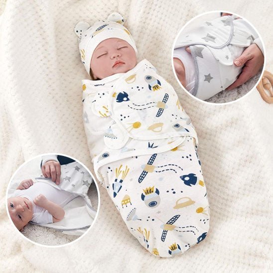 couverture emmaillotage pour bébé : sécurité confort  et sommeil paisible pour bébé - Coquetbebe