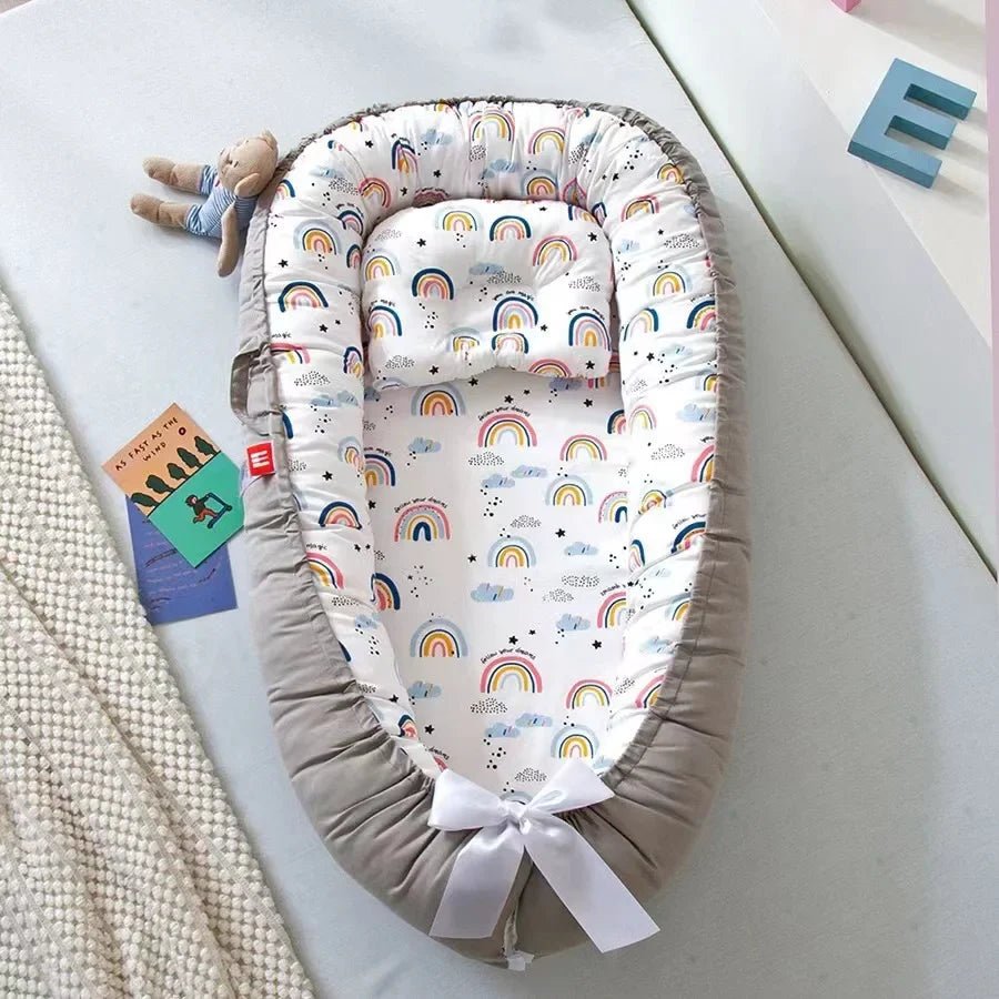 Berceau Bébé - NidPortableBébé™ - Arc En Ciel - Coquetbebe