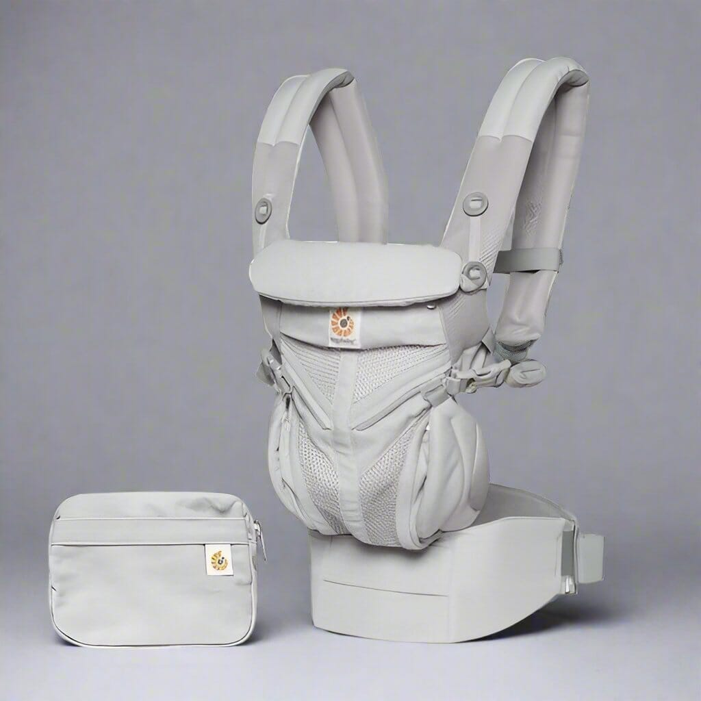 Porte Bébé - BreathBabyBag™ - Gris - Coquetbebe